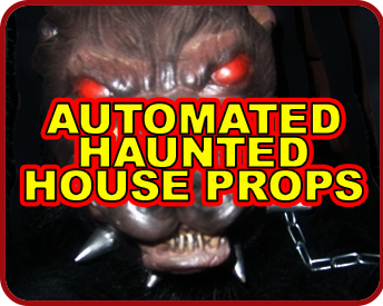 automated haunted house props